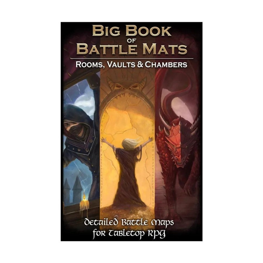 big book of battle mats rooms vaults & chambers