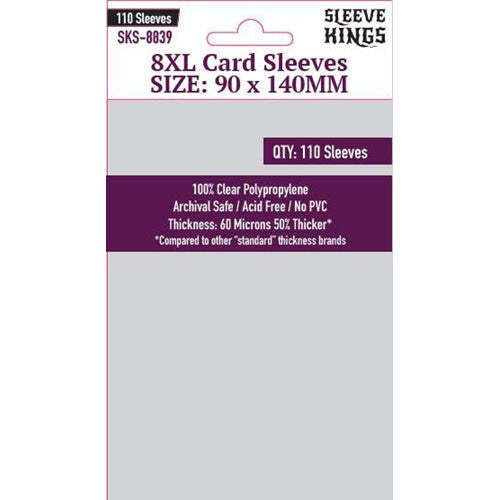  Sleeve Kings Standard USA Chimera Card Sleeves (57.5x89mm) -  110 Pack, 60 Microns : Toys & Games